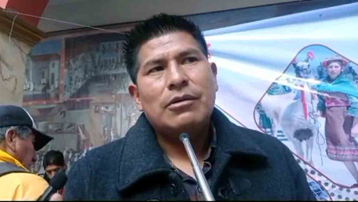 Adalid Jorge Aguilar, alcalde de Llallagua