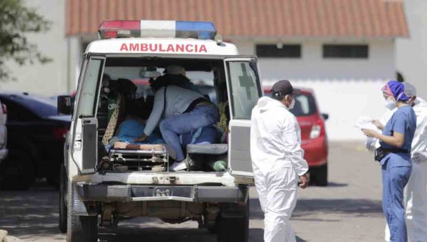 Ambulancias para las elecciones en Bolivia