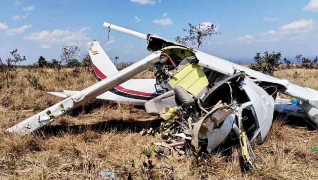 avioneta accidentada
