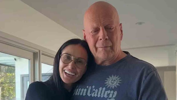 Bruce Willis y su esposa