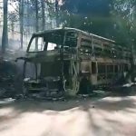bus incendiado