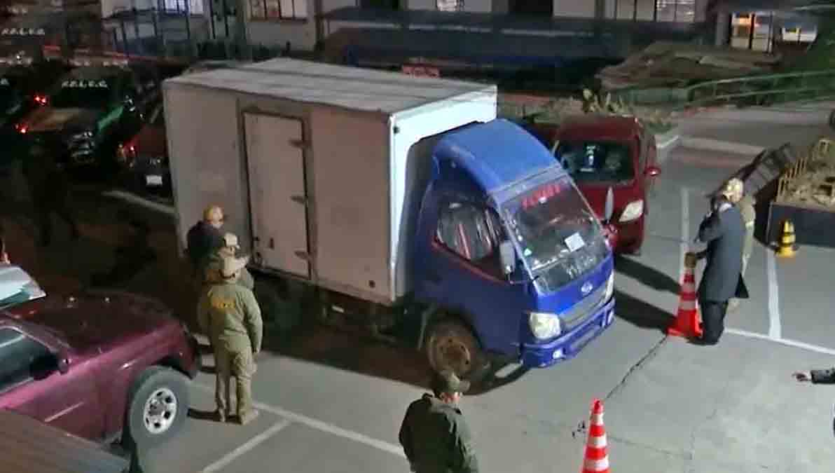el vehículos que utilizaron para raptar a una de las víctimas