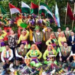 la celebración de los bolivianos en EEUU