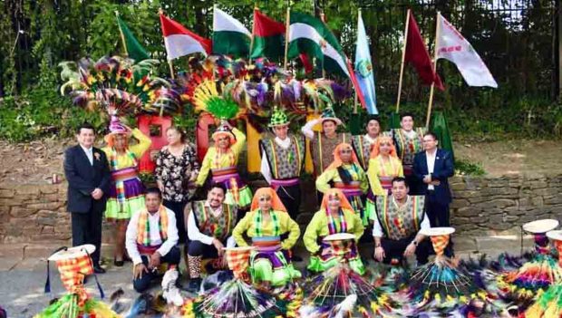 la celebración de los bolivianos en EEUU