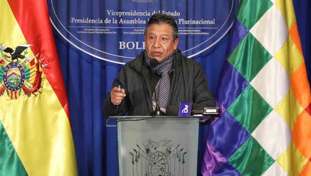 vicepresidente David Choquehuanca