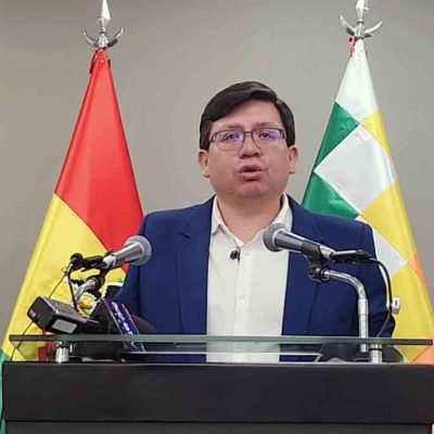 ministro Sergio Cusicanqui