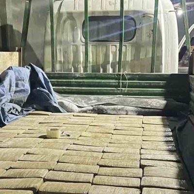 hallan droga en un camión tras allanar propiedades en San Joaquín