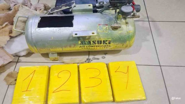 hallan droga en una compresora en la terminal de Tarija