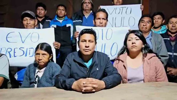 dirigentes del evismo