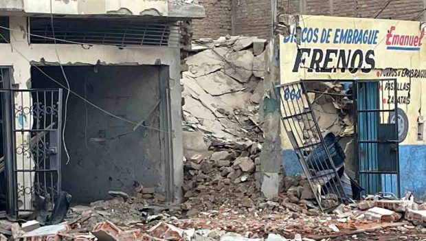 explosión en Trujillo