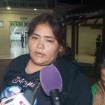 madre del niño fallecido