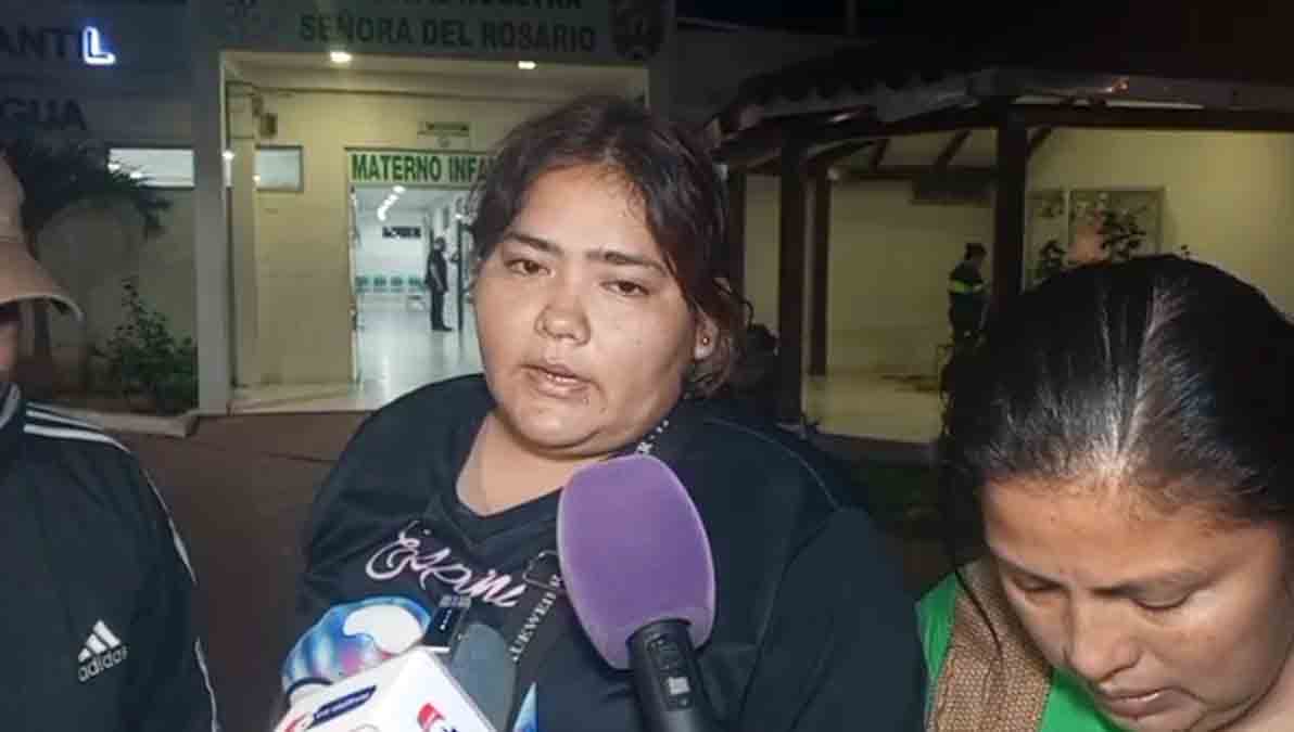 madre del niño fallecido