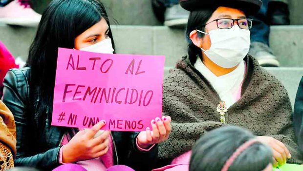 feminicidios Bolivia