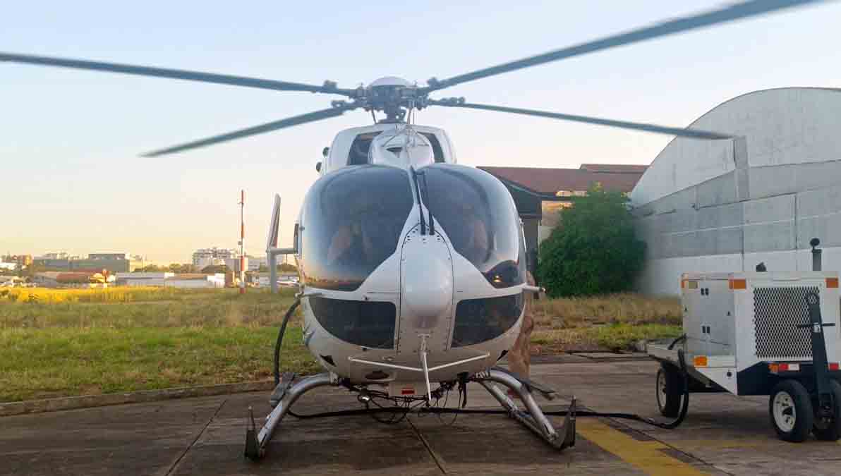 helicóptero de la FAB