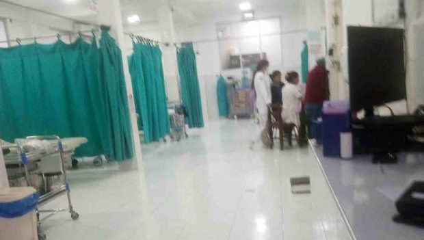 el hospital donde está internado el jefe de campaña de Andrónico