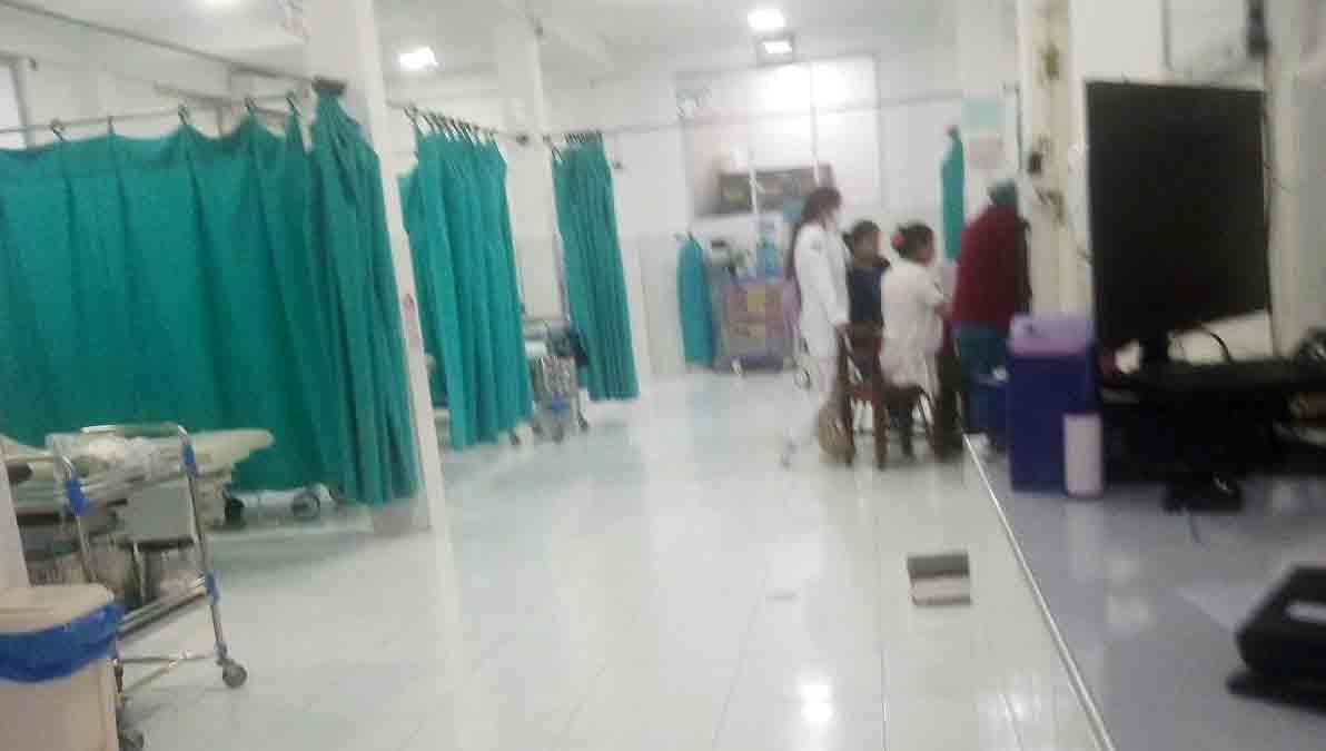 el hospital donde está internado el jefe de campaña de Andrónico