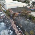incendio en depósito de la gobernación de Santa Cruz