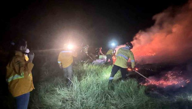 alerta naranja por incendios en Santa Cruz