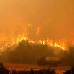 incendio sur de Europa