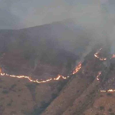 incendio Cuesta de Sama