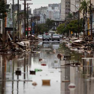 lluvias en el sur de Brasil