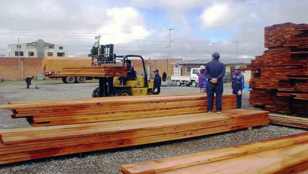 madera de exportación
