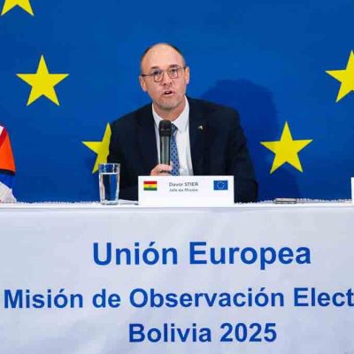 miembros de la Misión de Observación Electoral de la UE