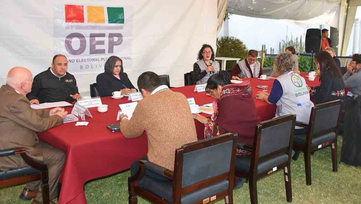 OEP valida resultados del 17 de agosto en Bolivia