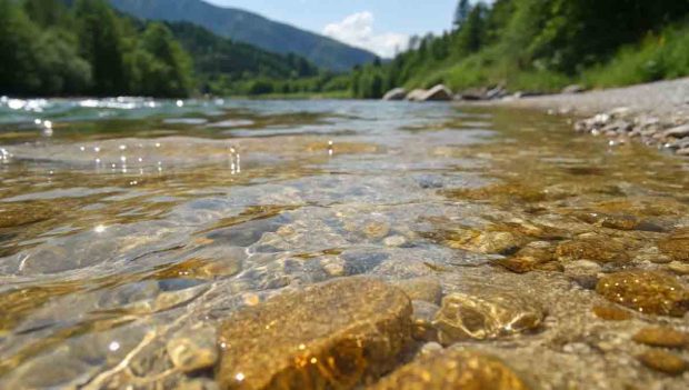 oro en río de Asturias