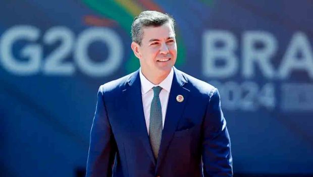 president de Paraguay, Santiago Peña