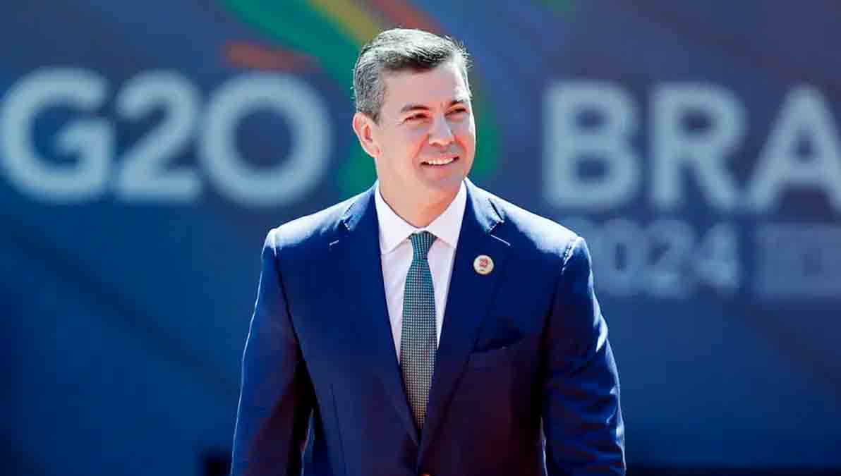 president de Paraguay, Santiago Peña