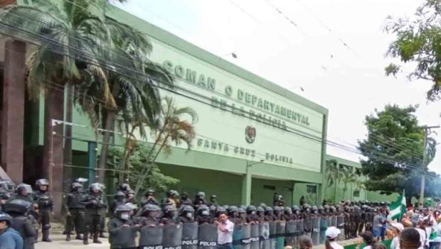 Comando policial de Santa Cruiz