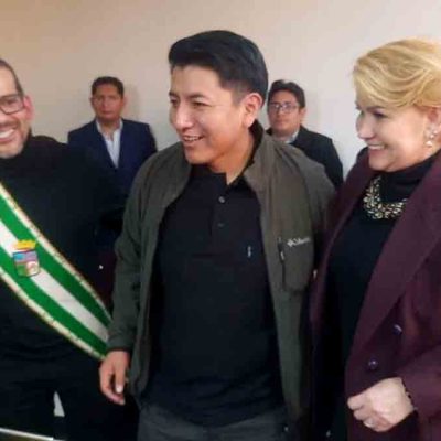 Camacho, Pumari y Áñez