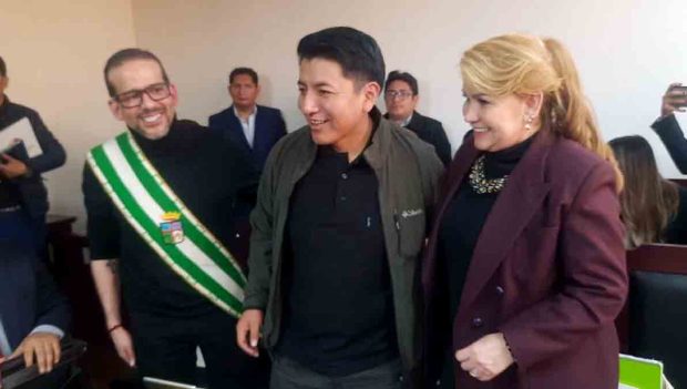 Camacho, Pumari y Áñez