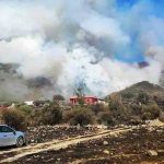 incendio en Sama