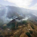 incendio serranía de Sama