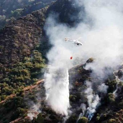 incendio en Sama