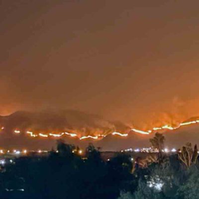 incendio Sama