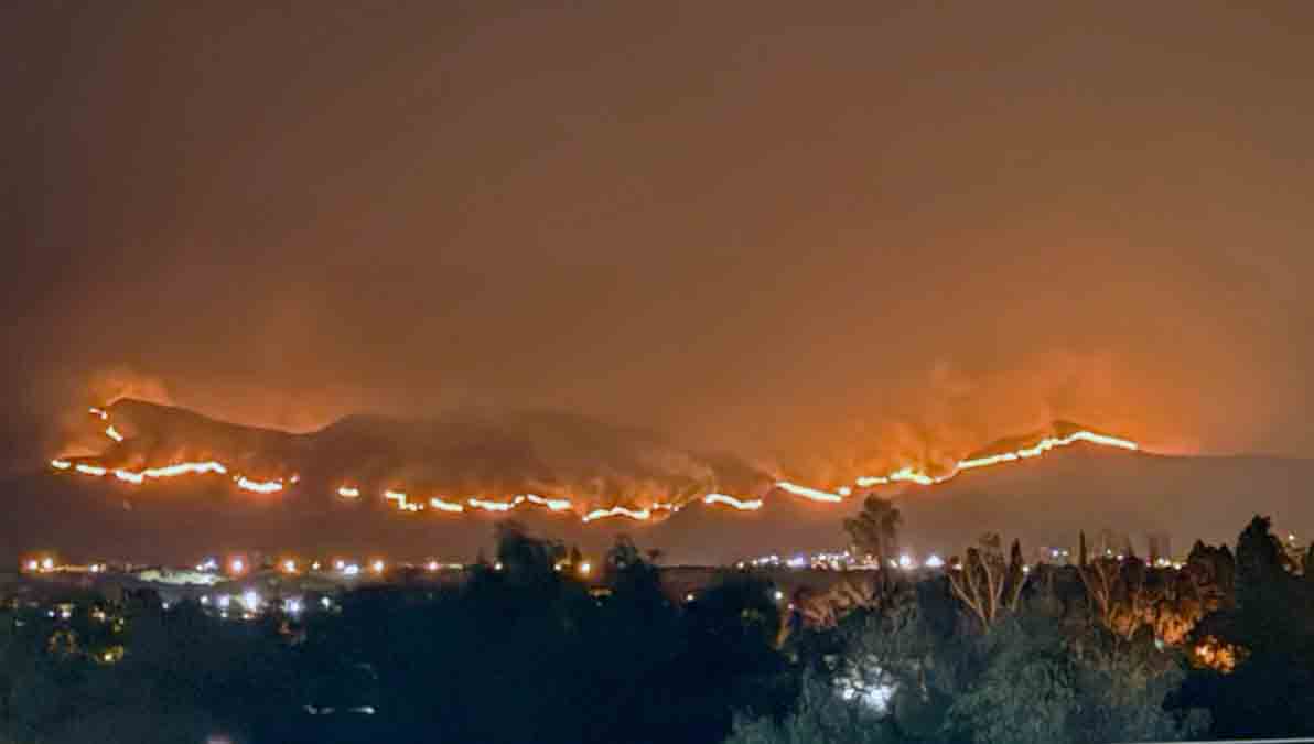 incendio Sama
