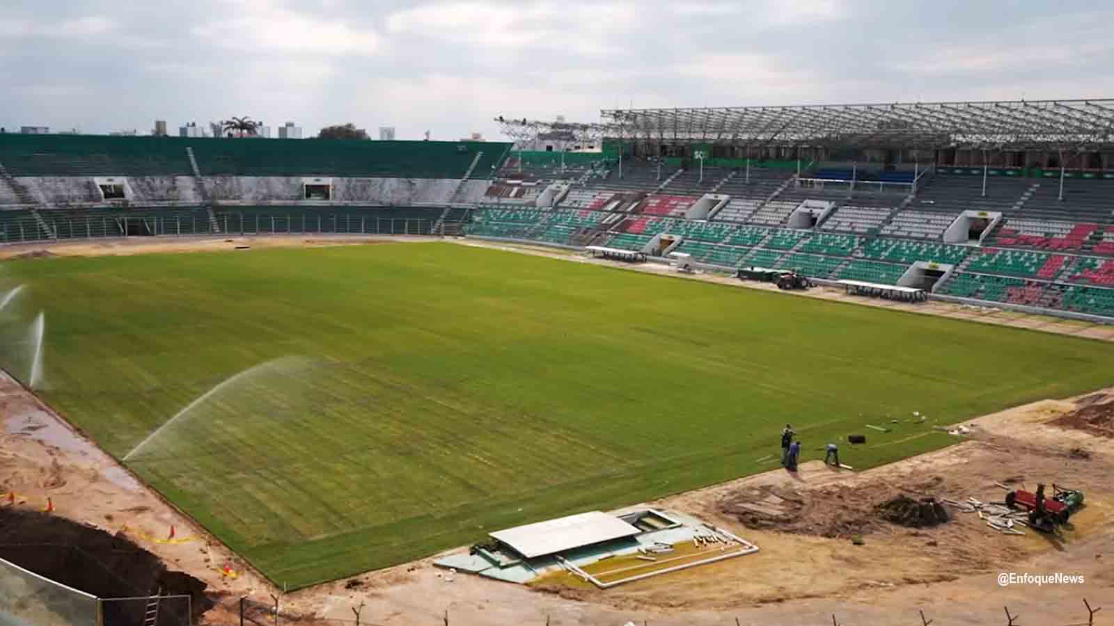 Tahuichi Aguilera, refacción para la Sudamericana