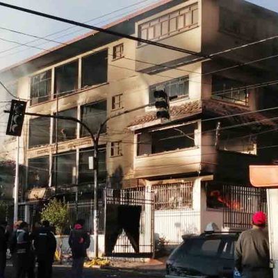 incendio TED Chuquisaca