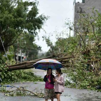 tifón en Vietnam