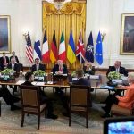 reunión de Trump con el presidente de Ucrania y líderes de la OTAN