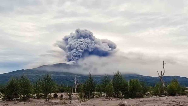 volcán ruso despierta