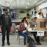 recinto electoral de votación en el exterior