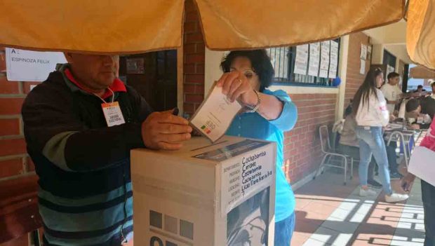 votación elecciones Bolivia