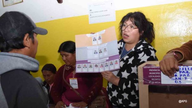 voto en las cárceles de Bolivia