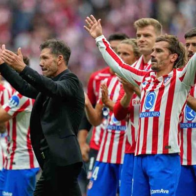 jugadores del Atlético de Madrid