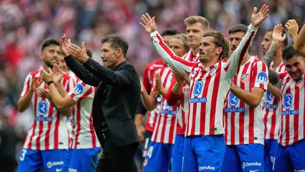 jugadores del Atlético de Madrid
