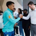 selección de Brasil llega a Bolivia